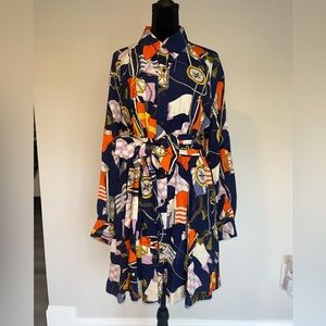 New, fun and flirty dress.